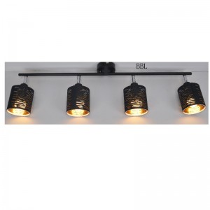 spot light-4LT mit lasergeschnittenem Stoffschirm