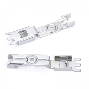 Ich tippe Metallklammer-Hardware, die Blechteile stempelt