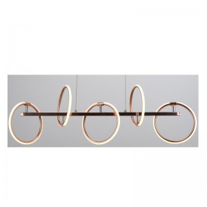 Pendelleuchte mit rundem LED-Streifen und Einstellfunktion