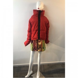 HOCHKRAGEN-PUFFERMANTEL DER DAMEN RLWPC0053