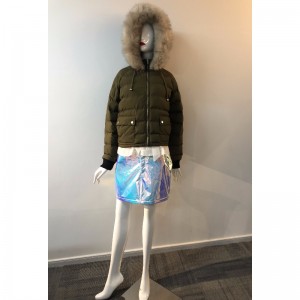 KAPUZENMANTEL DER DAMEN IN KHAKI RLWPC0085