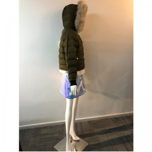 KAPUZENMANTEL DER DAMEN IN KHAKI RLWPC0085