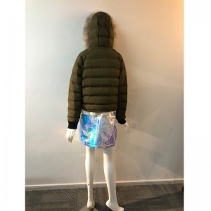 KAPUZENMANTEL DER DAMEN IN KHAKI RLWPC0085