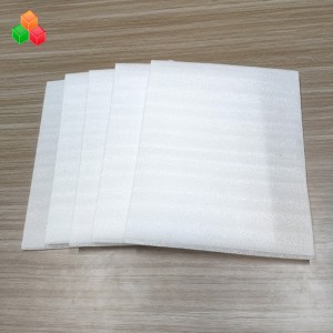 Kundenspezifischer transparenter stoßfester wasserdichter antistatischer Epe-Schaumbeutel PE PO-Film, der Verpackungsbeutel aus expandiertem Polyethylen verdickt