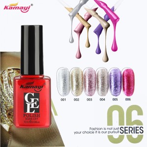 Kamayi auf Lager 15ml Gel Nagellack No Wipe Top und Base Coat Set Tränken Sie UV LED Gel Nagellack