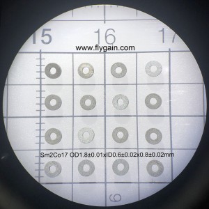 Kundenspezifischer ausgezeichneter Seltenerd-Dauermikro-Smco-Magnet