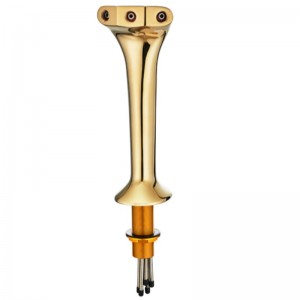 Selbst gebrauter Messingkobra-Entwurfs-Bierturm mit ein / zwei / drei / vier Loch-Chromüberzug-Bierturm-Brauwerkzeug-Zusätzen Gute Qualität