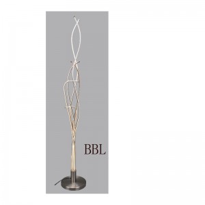 LED Stehleuchte mit Aluminiumleiste