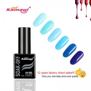 Kamayi Nail Products Kostenlose Probe Uv Gel Nagellack Black Bottle 12ml Gel Polish