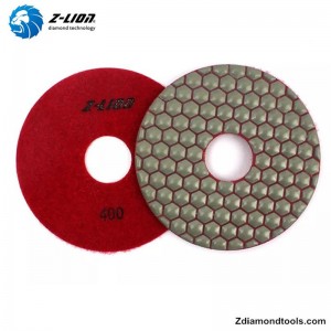 ZL-123D Resin Dry Betonpolierpads für Stein, Betonwerkzeuge