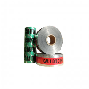 dddvManufacture heißes verkaufendes preiswertes unterirdisches nachweisbares warnendes Band des Glasfaserkabels mit Prüfdraht