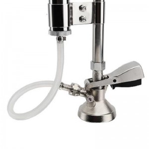 Edelstahl-Rohr-Party-Pumpe-Fass-Barrel-Schlauch amerikanisch mit 5/8 \\\\ \'G-Kuppler