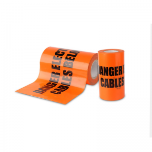 Passen Sie das PVC / PE-Erdungskabel an. Vorsicht Warnung Barrier Tape Marker Barricade Tape