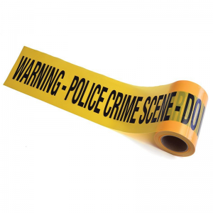 Vorsicht Tape schwarz gelb Warnung Hazard Barricade Ribbon Tape