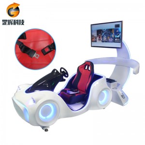 VR Rennwagen Globaler heißer Verkauf Freizeitpark Ausrüstung dreiachsig