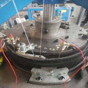 Automatische Strickmaschine für Basketball-Kniescheiben aus Baumwolle