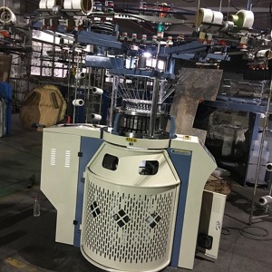 Body Size Single Jersey Rundstrickmaschine Strickmaschine mit kleinem Durchmesser