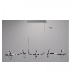 LED Hängeleuchte mit Aluminium Profil Rundring