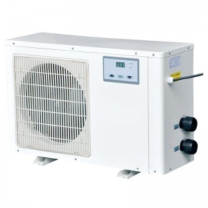 Seite des Kondensationsaggregats für Luft