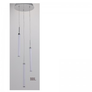 LED Pendelleuchte mit 3pcs Acrylgerade Tube