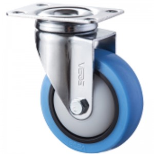 Mittlerer Zoll (Double8212; verchromtes Gehäuse mit orangefarbenem TPE-Rad