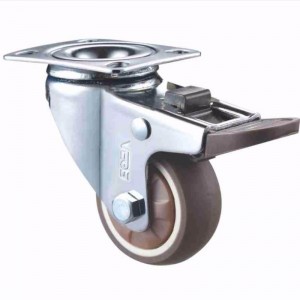 Leichtes Duty - Chrombeschichtetes Gehäuse mit weichem Profil TPR-Rad