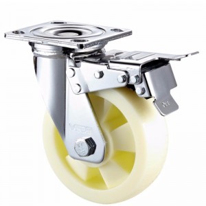 Heavy Duty - Verzinktes Gehäuse mit PP-Rad