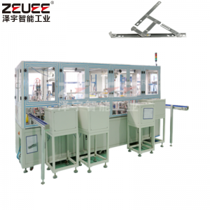 Zubehör für Fenster- und Türbeschläge zur automatischen Montage von Reibscharnieren