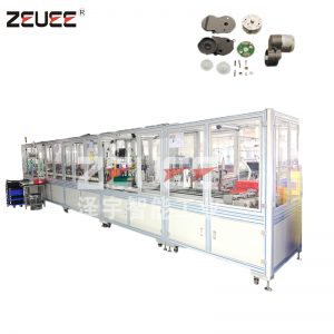 Kehrroboter Teile Seite Bürste Radsatz Montageautomat