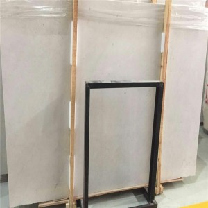 Weißer Marmorplattenstein Natur-Ostorientes