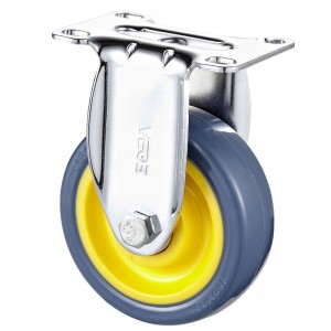 Mittlere Beanspruchung - Verchromtes Gehäuse mit orangefarbenem TPE - Rad 1