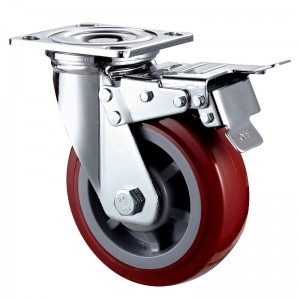 Hochleistungs - Chrom überzogenes Gehäuse mit schwarzem TPE wheel1