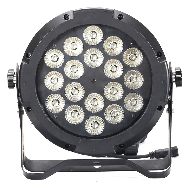 18 * 12W RGBW 4in1 wasserdicht par Licht