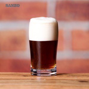 Sanzo 7 Unzen Mini Bierkrug anpassen Print Logo Bierglas getäfelten Bierglaskrug