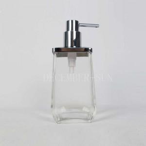 Badezimmerzubehörsätze aus klarem Glas