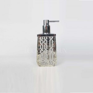 Glas Lotionspender Set