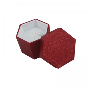 Benutzerdefinierte polygonalen Schmuck Exquisite Geschenkbox
