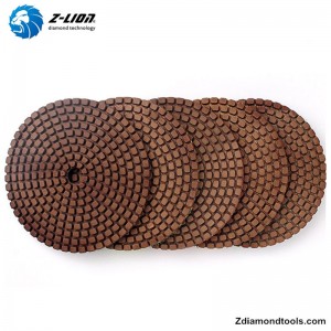Diamantharzpads ZL-123F mit Kupferfüllung für Stein