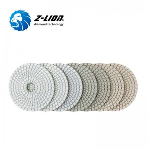 Harzgebundene Diamantpolierauflagen ZL-123CW für Quarzstein