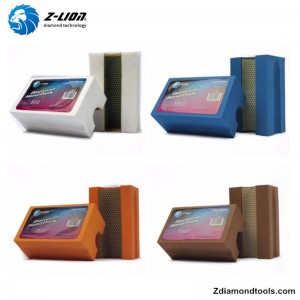 Diamanthandpolierauflagen ZL-37CV30 zum Schleifen von Glas, Glasfasern und Verbundwerkstoffen