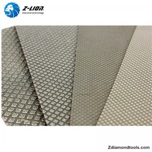 ZL-35A galvanisierte Diamantpolierblätter für Stein