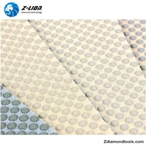 Flexible Diamantschleifscheibe aus Harz ZL-35B für Kunststein