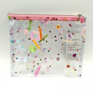 PVC Glitzer Kosmetikbeutel