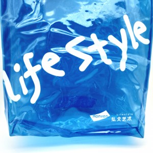 bule pvc einkaufstasche