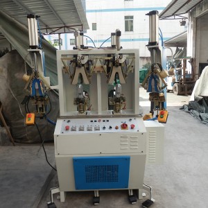 Schuhherstellung Zwei-Kalt- und Zwei-Hitze-Backpart-Formmaschine