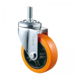 Mittlere Beanspruchung - Verchromtes Gehäuse mit orangefarbenem TPE-Rad17