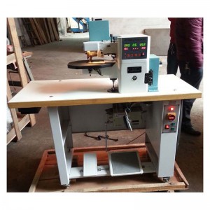 automatischer Lederschuh, der klebende Randporzellan-Faltmaschine zementiert