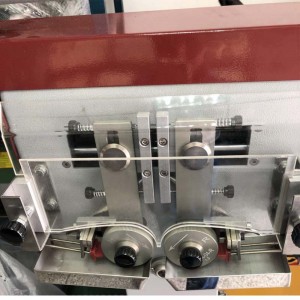 Färben Malen Färben Schleifen Polieren Ledergürtel Kantenmaschine