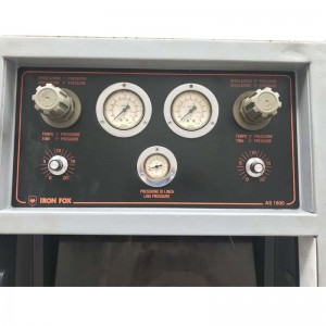 Iron Fox pneumatische Sohlenpresse zum Anbringen von Schuhen, die die Maschine preisgünstig machen