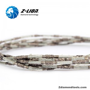 Diamantdrahtsäge ZL-SJ 2,0 mm zum Schneiden von Stein-Onyx